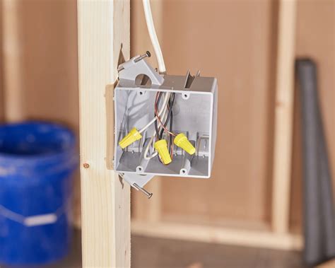 attaching electrical box to stud|adding electrical box to existing.